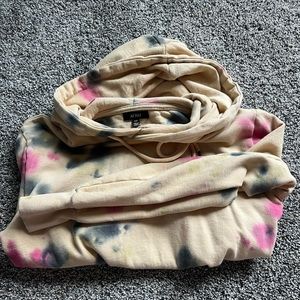 AFRM sweatsuit tie dye